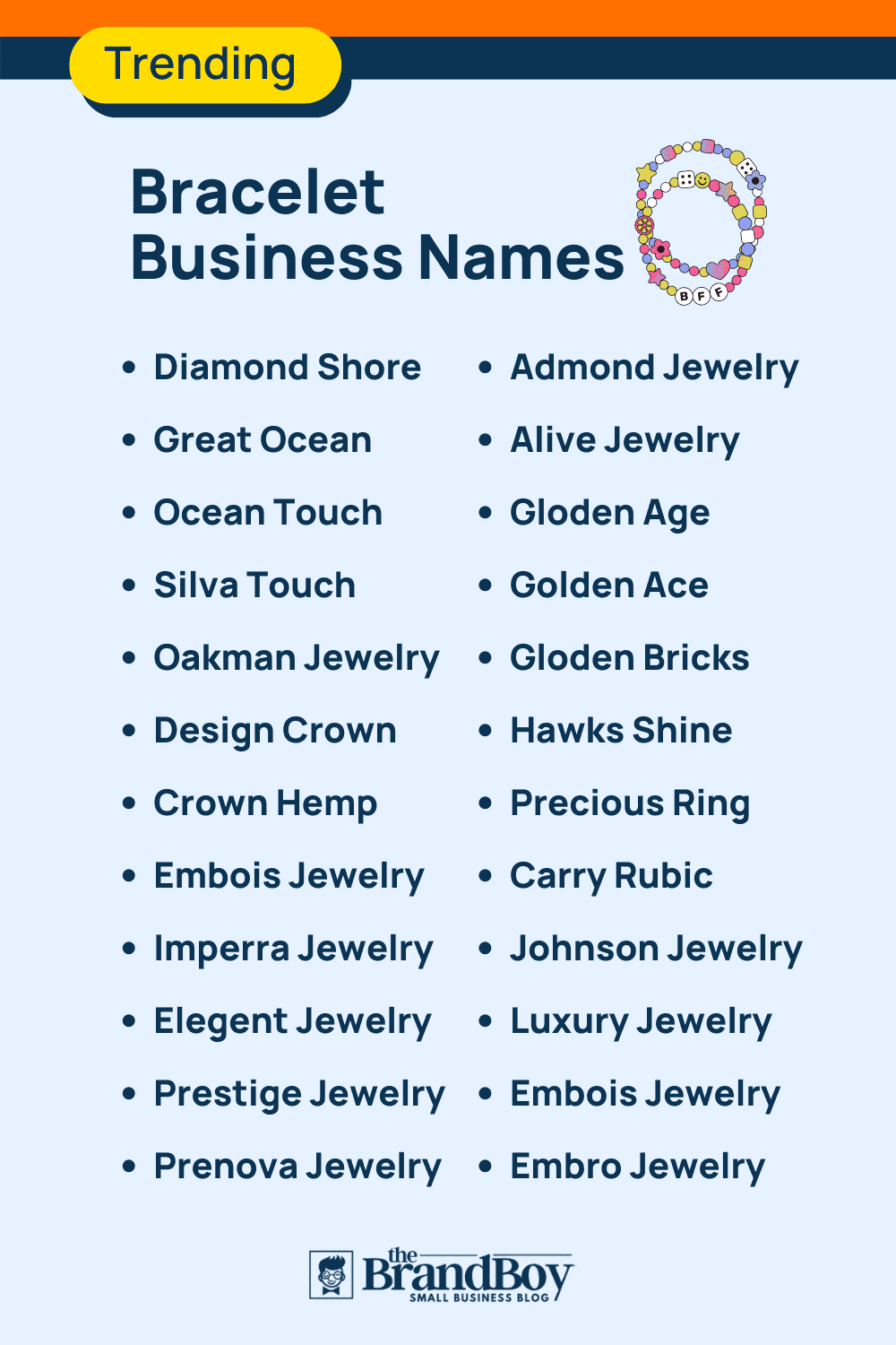 Bracelet account names online